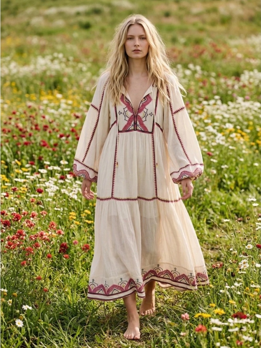 Free People Sweet Escape Midi Dress SZ Large NWT